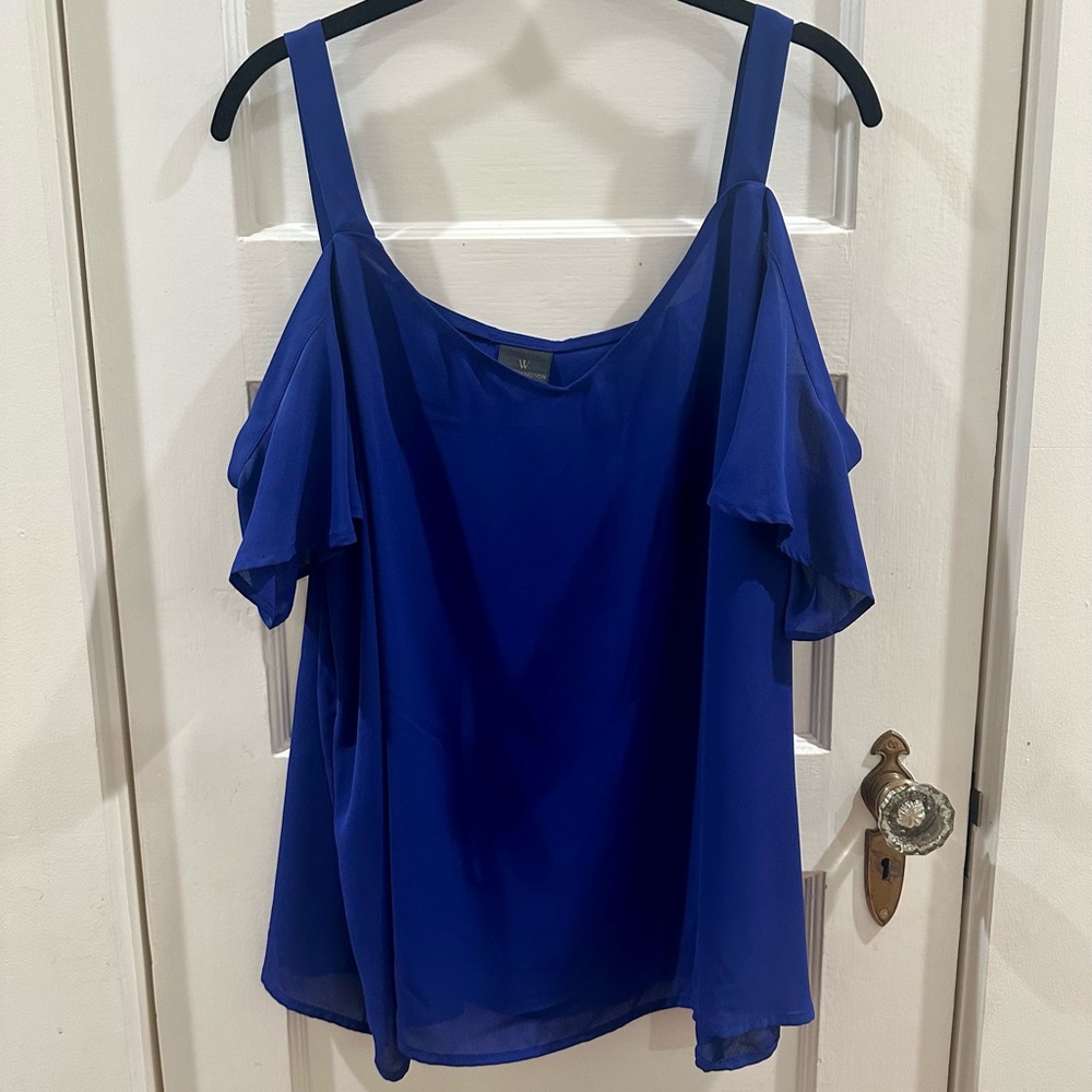 Worthington Indigo Blue Blouse